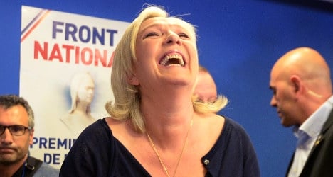 Marine Le Pen by Pierre Andrieu AFP